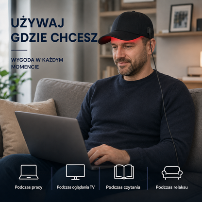 Medux CapPro™ – Laserowa Czapka na Porost Włosów LLLT 660nm + 850nm