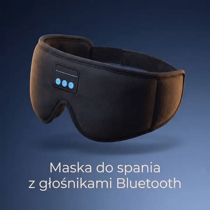 Maska do spania z głośnikami Bluetooth